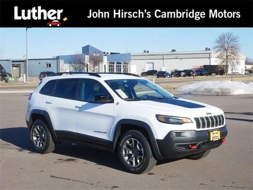 Bright White Clearcoat 2022 Jeep Cherokee Trailhawk
