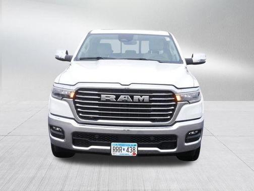 Bright White Clearcoat 2025 RAM 1500 Laramie