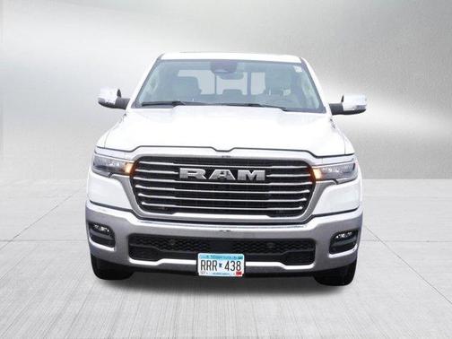 Bright White Clearcoat 2025 RAM 1500 Laramie