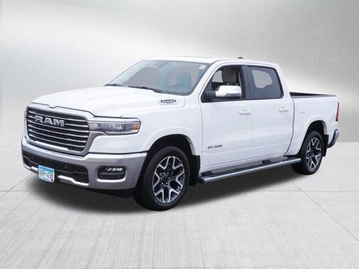 Bright White Clearcoat 2025 RAM 1500 Laramie
