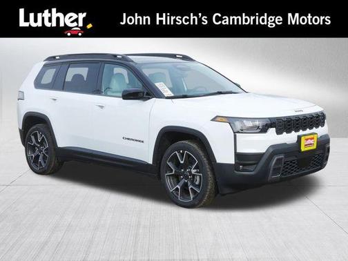 Bright White Clearcoat 2026 Jeep Cherokee Overland