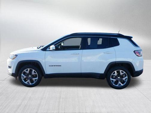 White Clearcoat 2021 Jeep Compass Limited