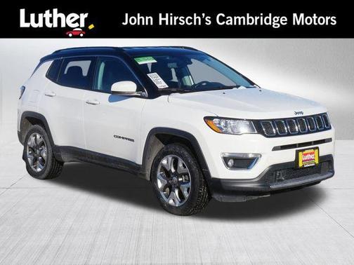 White Clearcoat 2021 Jeep Compass Limited