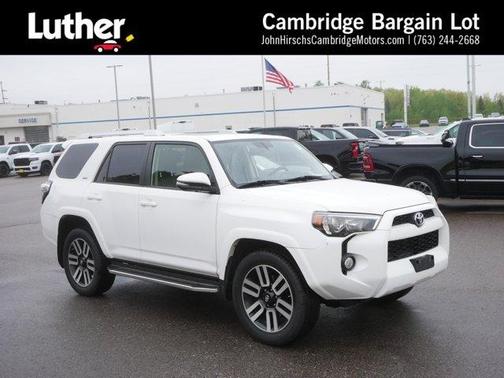 Super White 2017 Toyota 4Runner SR5