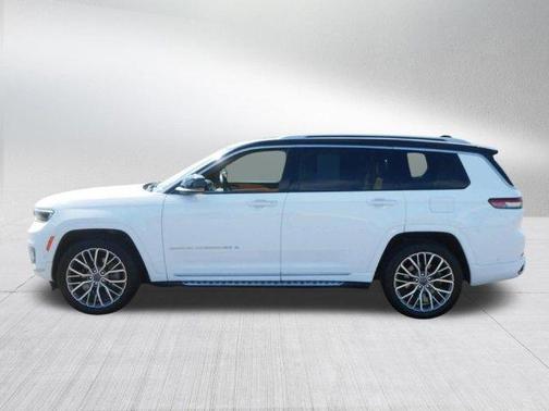 Bright White Clearcoat 2023 Jeep Grand Cherokee L Summit