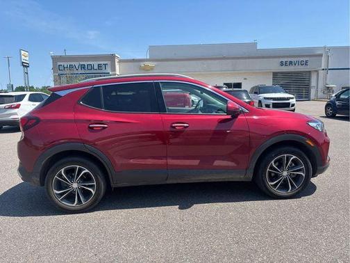 Chili Red Metallic 2020 Buick Encore GX Essence