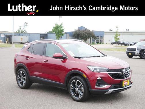 Chili Red Metallic 2020 Buick Encore GX Essence