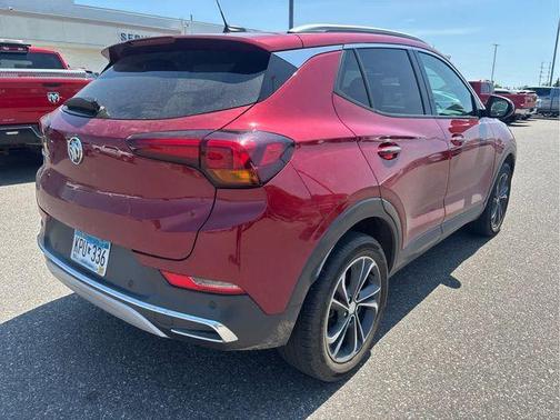Chili Red Metallic 2020 Buick Encore GX Essence