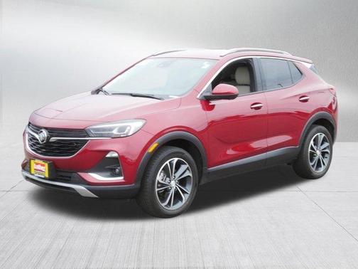 Chili Red Metallic 2020 Buick Encore GX Essence