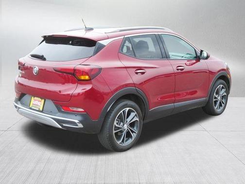 Chili Red Metallic 2020 Buick Encore GX Essence