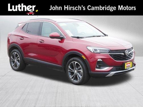 Chili Red Metallic 2020 Buick Encore GX Essence