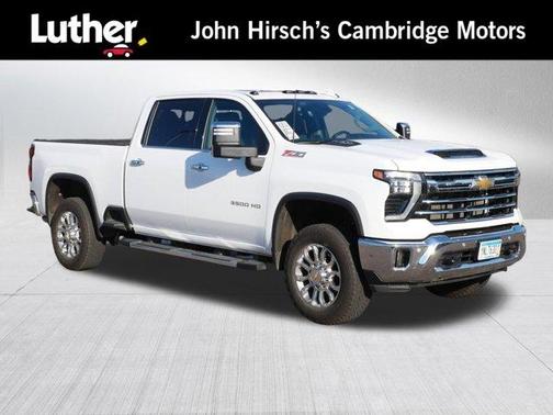 Summit White 2025 Chevrolet Silverado 3500 LTZ