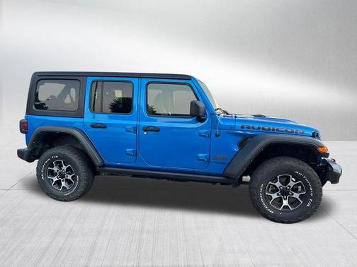 Hydro Blue Pearlcoat 2022 Jeep Wrangler Unlimited Rubicon