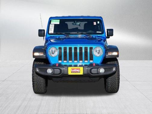 Hydro Blue Pearlcoat 2022 Jeep Wrangler Unlimited Rubicon