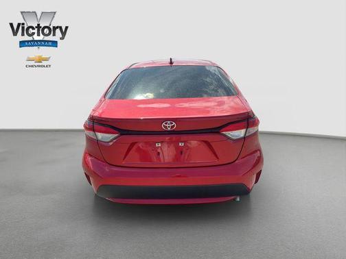 Barcelona Red Metallic 2021 Toyota Corolla LE