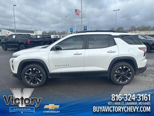 Iridescent Pearl Tricoat 2025 Chevrolet Equinox RS