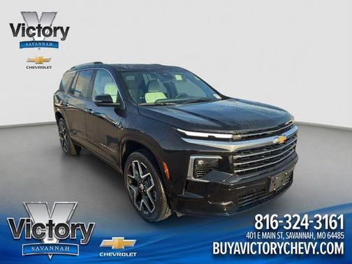 Black 2026 Chevrolet Traverse High Country