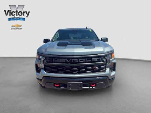 Gray 2026 Chevrolet Silverado 1500 Custom Trail Boss