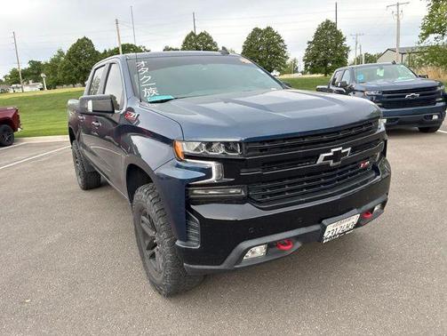 Northsky Blue Metallic 2021 Chevrolet Silverado 1500 LT Trail Boss