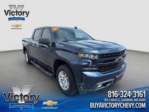 Northsky Blue Metallic 2021 Chevrolet Silverado 1500 RST
