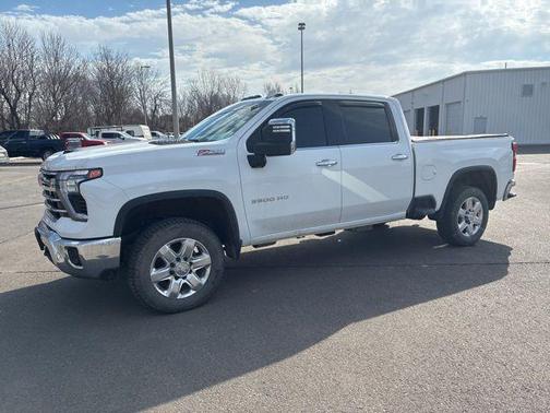 Summit White 2024 Chevrolet Silverado 3500 LTZ