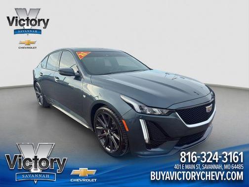Shadow Metallic 2021 Cadillac CT5 Sport RWD