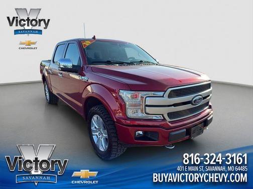 Ruby Red Metallic 2019 Ford F-150 Platinum