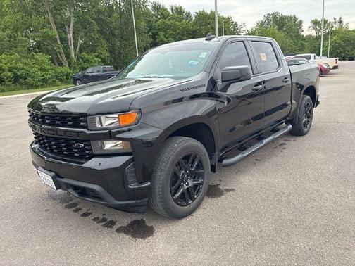 Black 2021 Chevrolet Silverado 1500 Custom