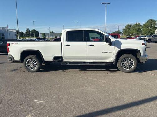 Summit White 2025 Chevrolet Silverado 3500 LTZ