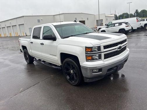 Summit White 2015 Chevrolet Silverado 1500 LT