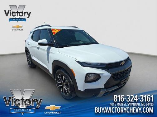 Summit White 2023 Chevrolet Trailblazer ACTIV