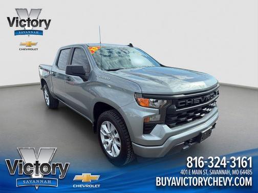 Sterling Gray Metallic 2023 Chevrolet Silverado 1500 Custom