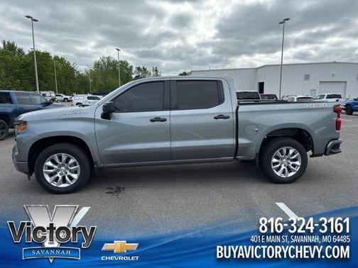 Sterling Gray Metallic 2023 Chevrolet Silverado 1500 Custom