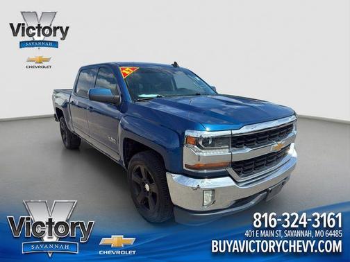 Deep Ocean Blue Metallic 2017 Chevrolet Silverado 1500 1LT