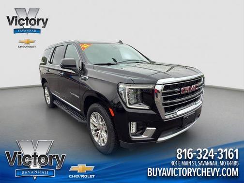 Onyx Black 2021 GMC Yukon SLT