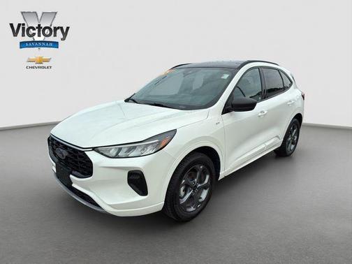 White Metallic 2024 Ford Escape ST-Line