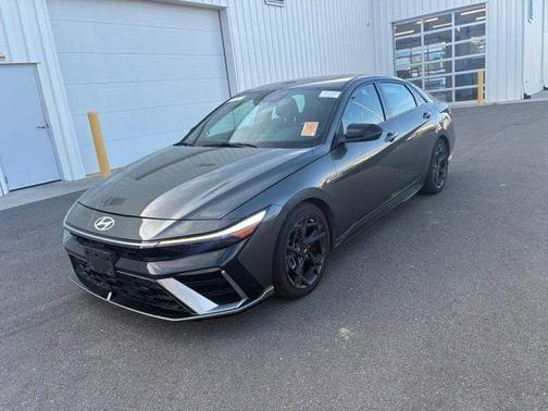 Amazon Gray 2024 Hyundai ELANTRA N Line