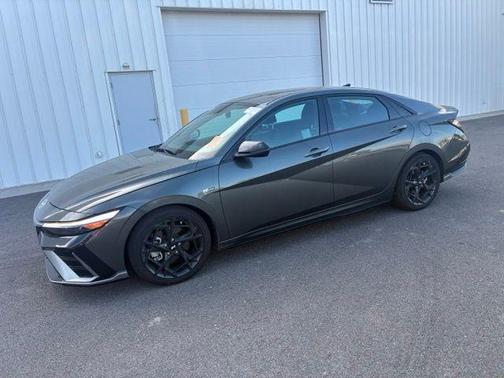 Amazon Gray 2024 Hyundai ELANTRA N Line