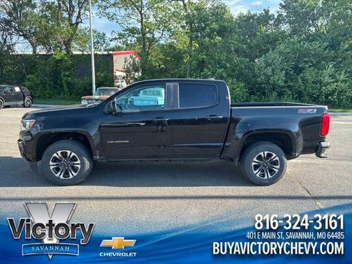 Black 2021 Chevrolet Colorado Z71