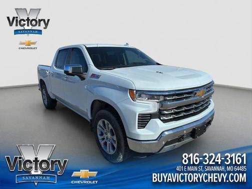 White 2026 Chevrolet Silverado 1500 LTZ