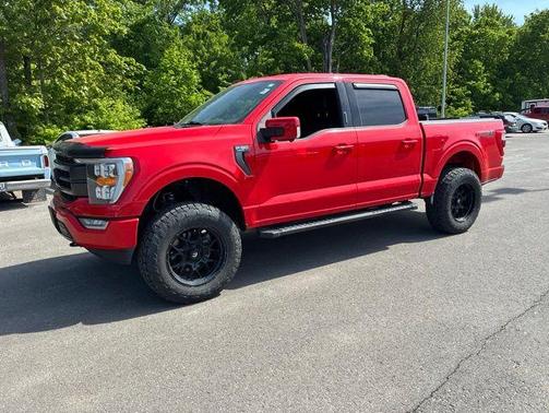 Race Red 2022 Ford F-150 Lariat