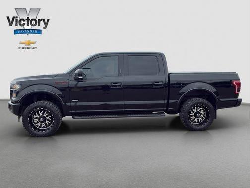 Shadow Black 2017 Ford F-150 Lariat
