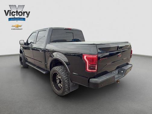 Shadow Black 2017 Ford F-150 Lariat