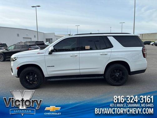 Summit White 2021 Chevrolet Tahoe Z71