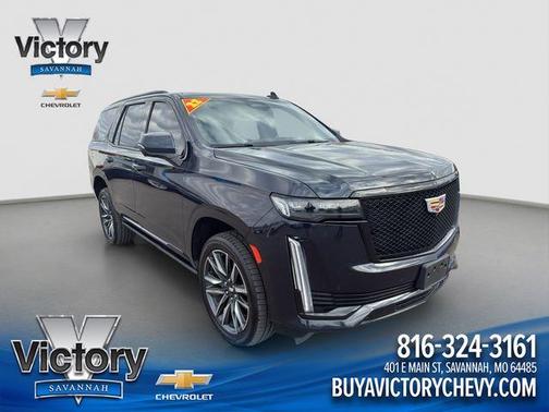 Dark Moon Blue Metallic 2022 Cadillac Escalade Sport Platinum