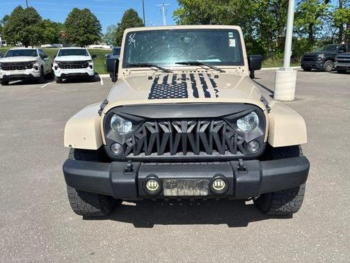 Mojave Sand Clearcoat 2016 Jeep Wrangler Unlimited Sahara