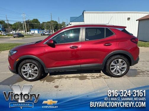 Chili Red Metallic 2020 Buick Encore GX Select