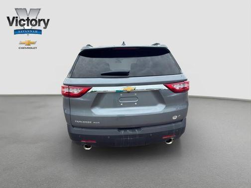 Satin Steel Metallic 2019 Chevrolet Traverse LT Cloth