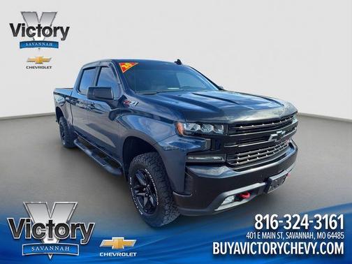 Northsky Blue Metallic 2020 Chevrolet Silverado 1500 LT Trail Boss