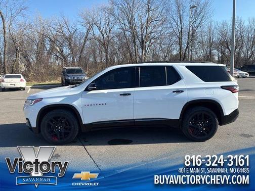 Summit White 2019 Chevrolet Traverse Premier